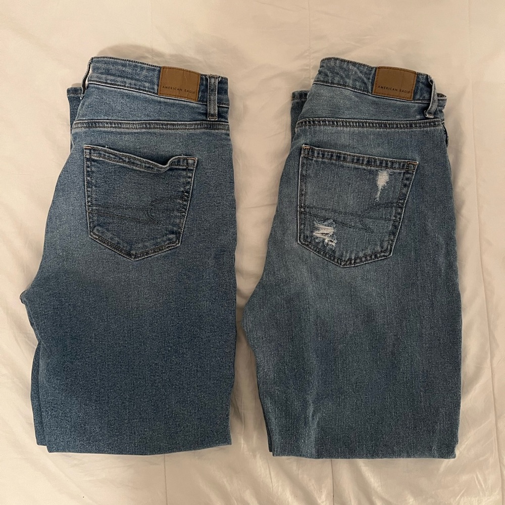 american eagle mom jeans bundle